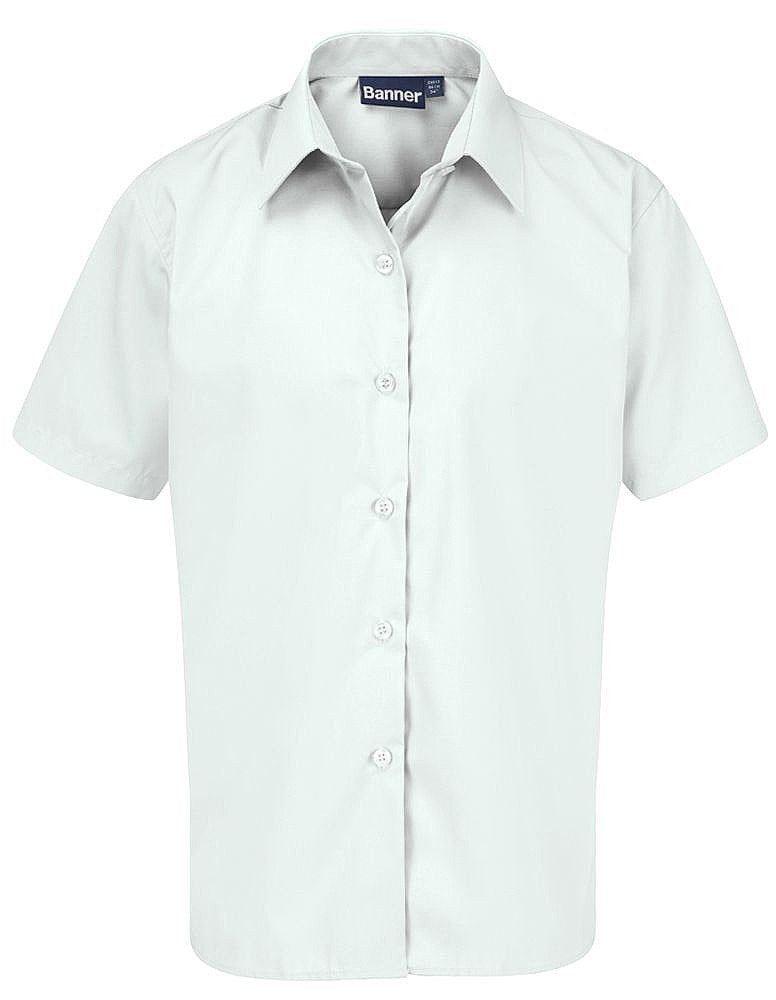 Blouses Non Iron S/S Tie - Twin