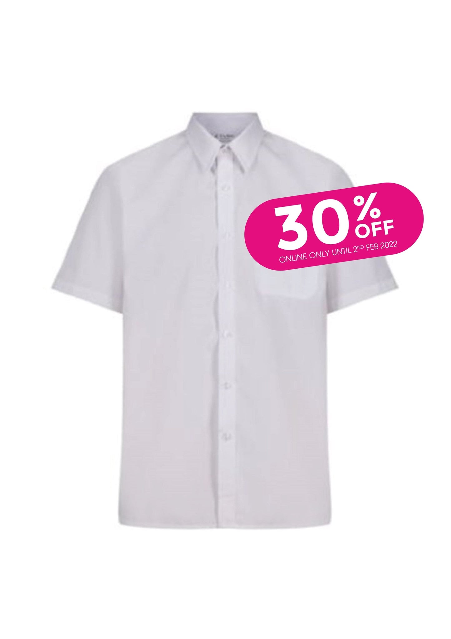 Shirts Non Iron Short Sleeve - Twin Pack - ??While Stock Last??