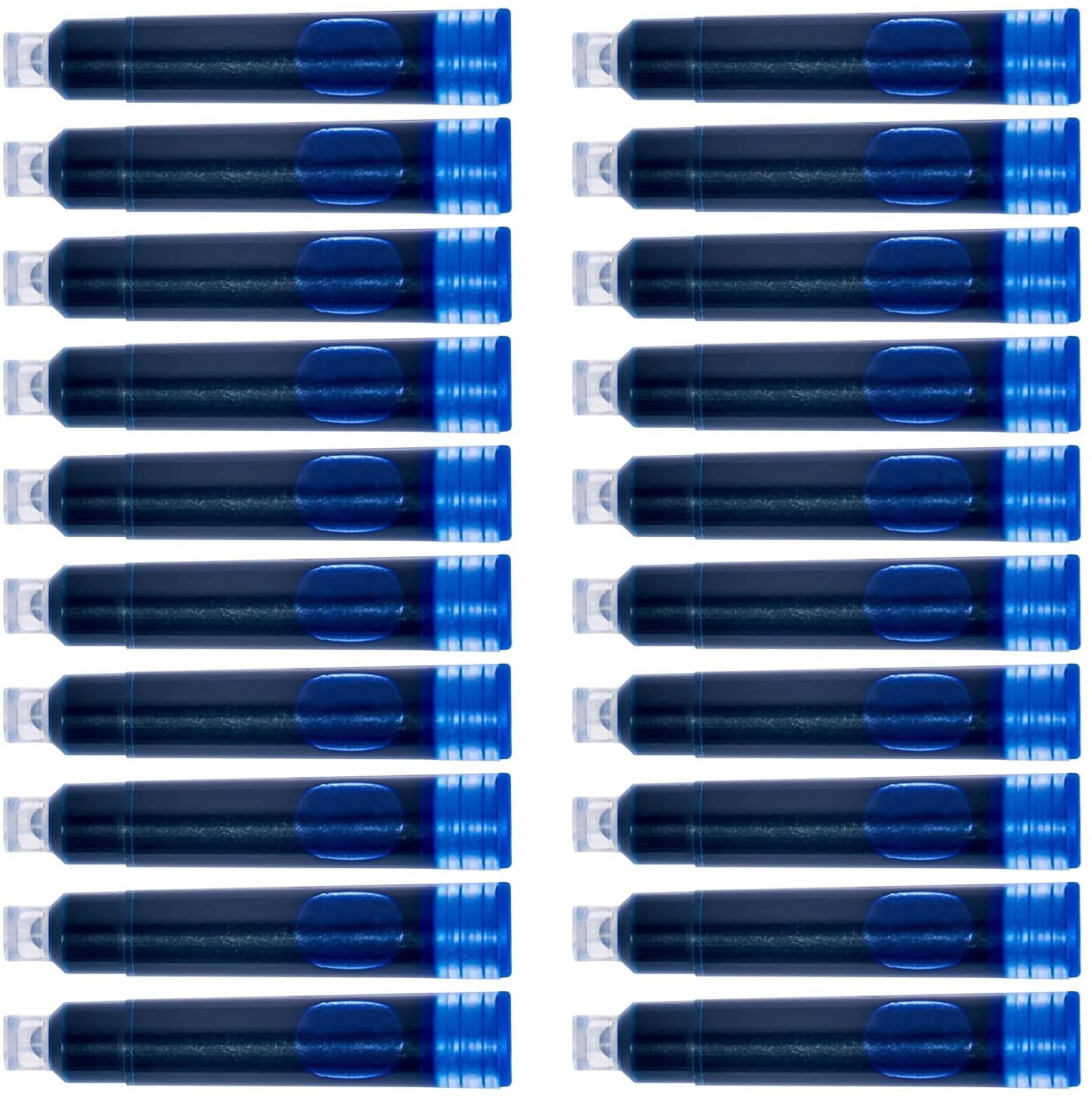 Oxford Ink Cartridge - Blue x 20