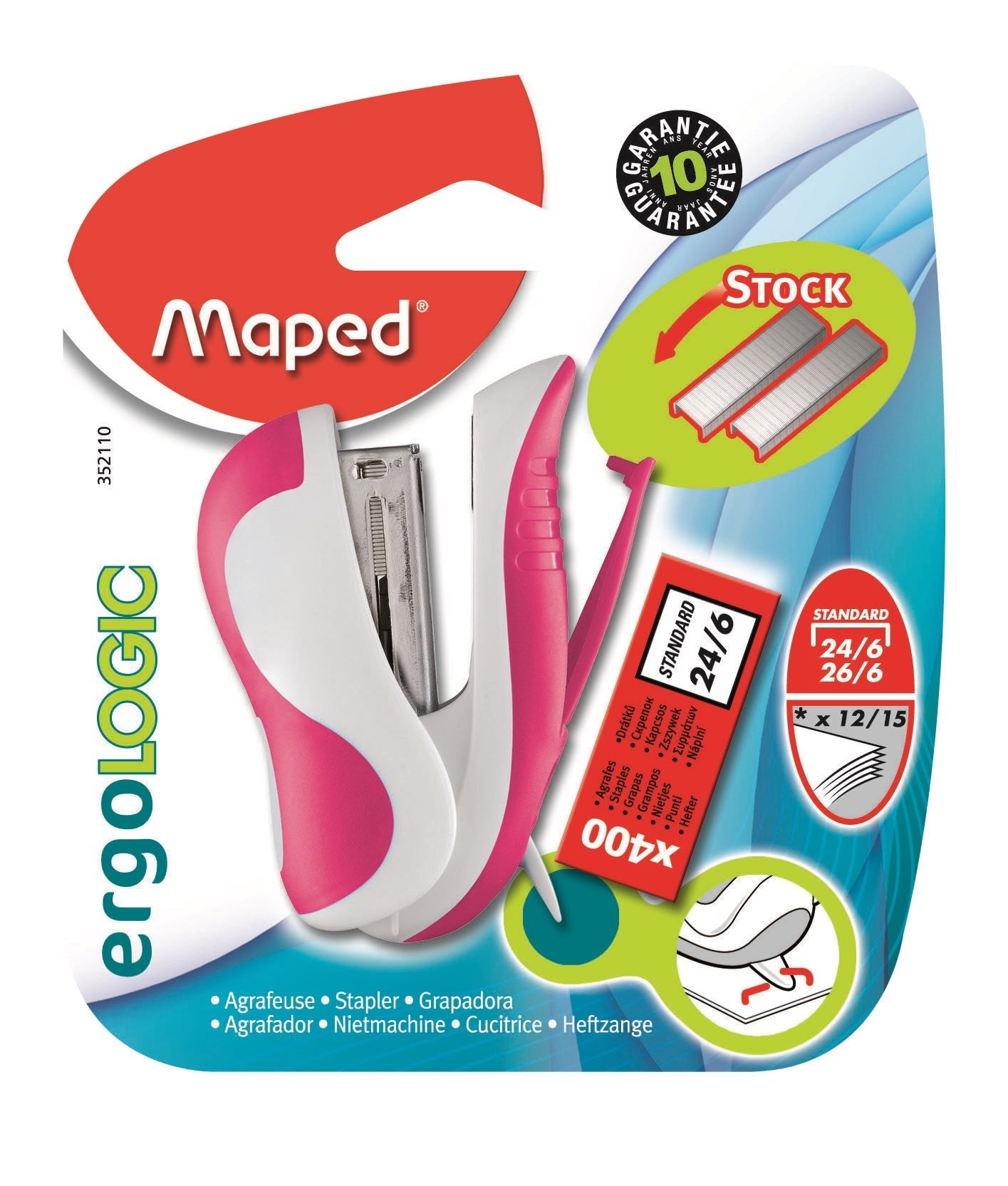 Ergologic Mini Stapler 26/6 +