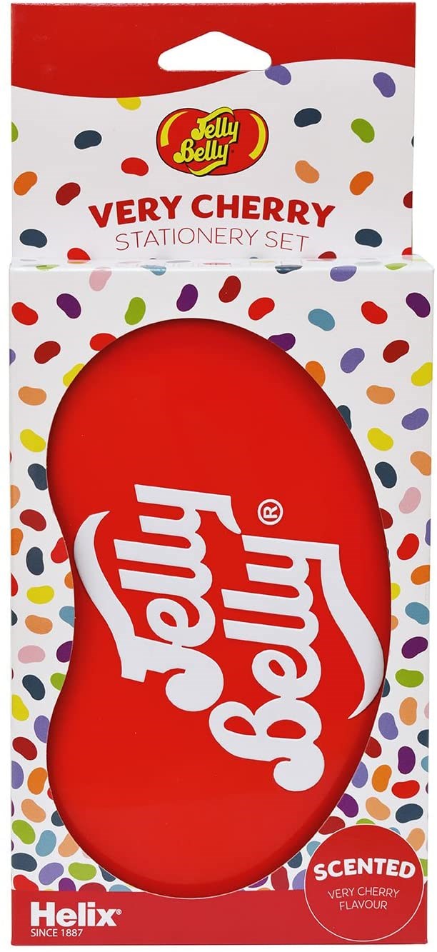 Jelly Belly Very Cherry Scented Stationery Set by Helix