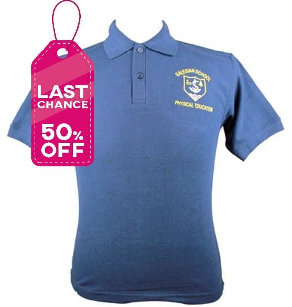 Polo Shirt Salesian P.E. Years 10 - 11 ?? While Stock Last ??