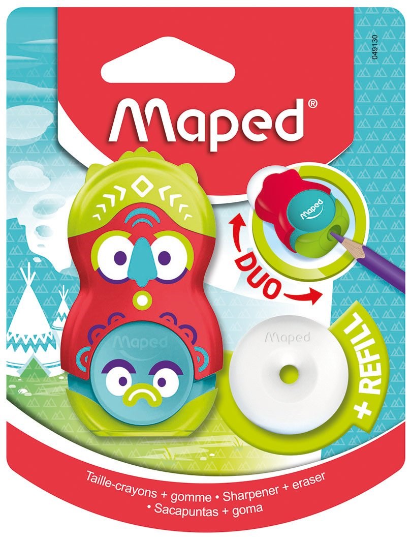 Loopy Totem Duo Sharpener & Eraser