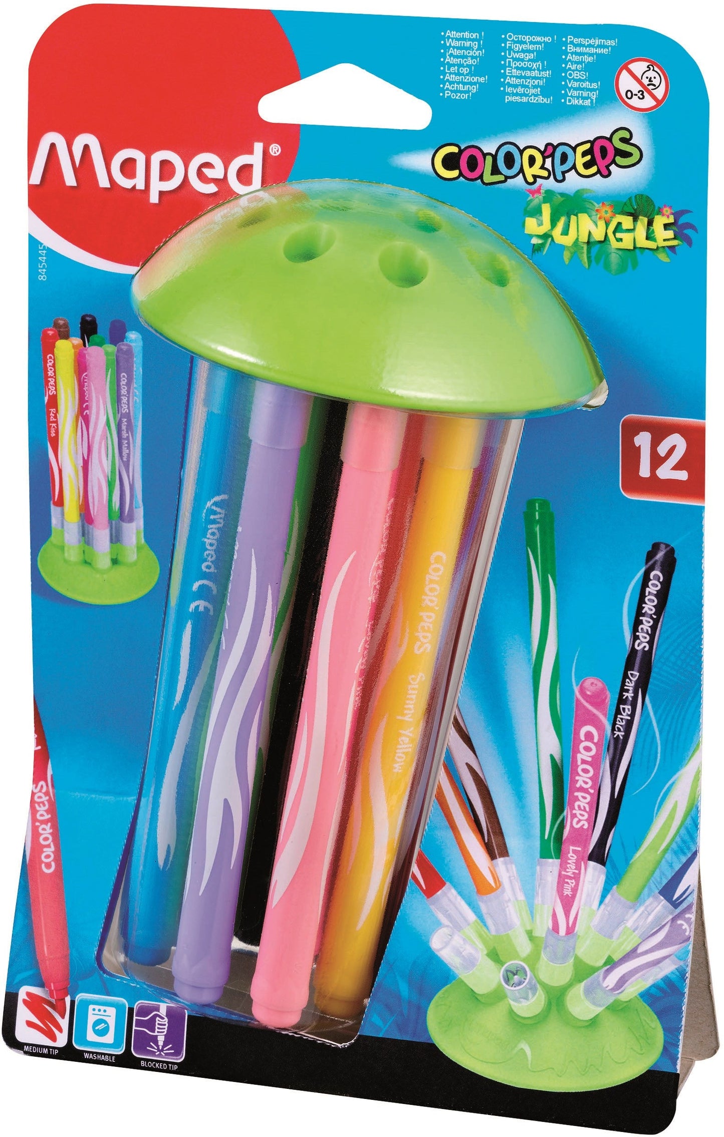 Color Peps Felt Tips Jungle