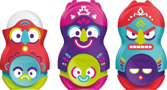 Loopy Totem Duo Sharpener & Eraser
