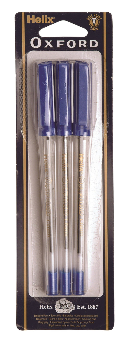 Blue Oxford Stick Pen X 6